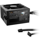 be quiet! System Power 11 alimentation 550 watt Noir, 1x 12VHPWR, 2x PCIe, 550 W, 200 - 240 V, 50 Hz, 4 A, 120 W, 550 W