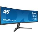 iiyama ProLite XCB4594DQSN-B1 44.5" Moniteur UltraWide incurvé Noir, 1x DisplayPort, 2x HDMI, 1x USB-C, 3x USB-A, 1x RJ-45, 165 Hz