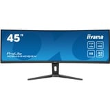 iiyama ProLite XCB4594DQSN-B1 44.5" Moniteur UltraWide incurvé Noir, 1x DisplayPort, 2x HDMI, 1x USB-C, 3x USB-A, 1x RJ-45, 165 Hz