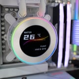 ALTERNATE Pure Lian Li White R7-5080, PC gaming Blanc, Ryzen 7 9850X3D | RTX 5080 | 64 Go | 4 To SSD