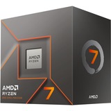 AMD Ryzen 7 8700F, 4,1 GHz (5,0 GHz Turbo Boost) socket AM5 processeur Unlocked, Wraith Stealth, processeur en boîte