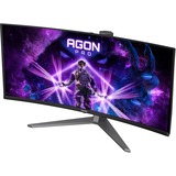 AOC  34" Moniteur UltraWide gaming incurvé  Noir/gris
