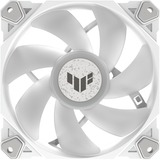 ASUS TUF Gaming TF120 ARGB 3IN1 ventilateurs de boîtier Blanc, 3 pièces, 120 x 120 x 25 mm, contrôleur inclus