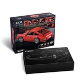 CaDA Master - Classic Sports Car, Jouets de construction Rouge, C61045W, Échelle 1:12,5