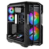 Cooler Master MasterBox HAF 700 boîtier big tower Gris foncé | 5x USB-A | RGB | Verre Trempé