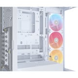 Corsair FRAME 4500X RS-R ARGB boîtier midi tower Blanc | 2x USB-A | 1x USB-C | Verre Trempé