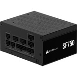Corsair SF750 alimentation modulaire 750 watt Noir, 1x 12V-2x6, 2x PCIe