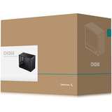 DeepCool CH260 boîtier mini tower Noir | 2x USB-A | 1x USB-C | Verre Trempé