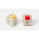 Keychron Gateron KS-3 Milky Pro Red, Switch pour clavier Rouge/Blanc, 110 pièces