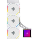 Lian Li HydroShift II LCD-S 360TL Flex, Watercooling Blanc