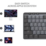 Logitech MX Mechanical Mini pour Mac, clavier Gris foncé, Layout États-Unis, Cherry MX-Technologie