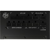 MSI MPG A1000G PCIE5 alimentation modulaire 1000 watt Noir, 1x 12V-2x6, 6x PCIe, 1000 W, 100 - 240 V, 50 - 60 Hz, Actif, 120 W, 1000 W