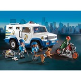 PLAYMOBIL Action Heroes - Transporteur de fonds, Jouets de construction 71597