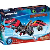 PLAYMOBIL Dragons - Dragon Racing: Krokmou et Harold, Jouets de construction 70727
