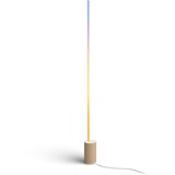 Philips Hue Hue Gradient Signe vloerlamp oak, Lampe Bois/Blanc