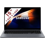 SAMSUNG Galaxy Book4 (NP750XGJ-KG2BE) 15.6" PC portable Gris foncé | Core i5-1335U | Iris Xe Graphics | 8 Go | SSD 512 Go