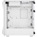 Sharkoon REV300 White, Boîtier PC Blanc, 4x USB-A | 1x USB-C | RGB | Window