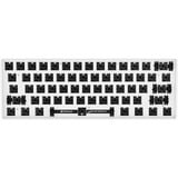 Sharkoon SKILLER SGK50 S4 Barebone ANSI RGB clavier gaming Blanc, 60%, Hot-swappable