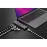 Sitecom 7 en 2 MacBook Multiport Hub, Station d'accueil Gris, USB-C, HDMI, USB-A