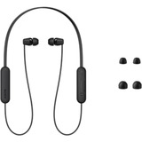 Sony WI-C100B écouteurs in-ear Noir, Bluetooth