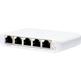 Ubiquiti USW Flex Mini, Switch Blanc, Géré, L2, Gigabit Ethernet (10/100/1000), Connexion Ethernet, supportant l'alimentation via ce port (PoE)