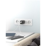 goobay 65W GaN USB-C PD Multiport Quick Charger Nano, Chargeur Noir
