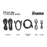iiyama  19" Moniteur tactile  Noir