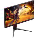 AOC 24G4HA 23.8" Moniteur gaming  Noir/Rouge, 200 Hz, HDMI, DisplayPort, Audio