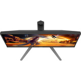 AOC 24G4HA 23.8" Moniteur gaming  Noir/Rouge, 200 Hz, HDMI, DisplayPort, Audio