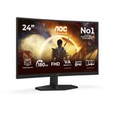 AOC C24G42FE 23.6" Moniteur gaming incurvé  Noir, HDMI, DisplayPort, 180 Hz