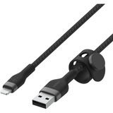 Belkin Câble BOOSTCHARGE Flex USB-A/USB-C Noir, 1 mètre
