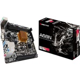 Biostar A68N-2100K carte mère Noir, AMD E1-6010, Gb-LAN, Sound, Mini-ITX