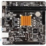 Biostar A68N-2100K carte mère Noir, AMD E1-6010, Gb-LAN, Sound, Mini-ITX