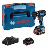 Bosch BOSCH GSB 18V-90 C 2x 5,0Ah LBOXX, Perceuse à percussion Bleu/Noir