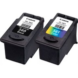 Canon Multipack de cartouches d'encre noire PG-560 et couleur CL-561 7,5 ml, 8,3 ml, 180 pages, 180 pages, 2 pièce(s), Multi pack