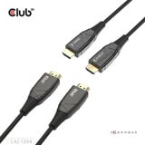 Club 3D Club hi-speed AOC Cable 8K60Hz 100m, Câble Noir