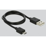 DeLOCK 1x DisplayPort 1.4 > 2x DisplayPort MST, Répartiteurs de DisplayPort Noir, 0,2 mètres