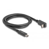 DeLOCK USB-C 3.2 Gen 1 > USB-C, Câble Noir, 1 mètre