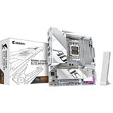 GIGABYTE B850M A ELT WF6E ICE carte mère socket AM5 Argent/Blanc, RAID, 2,5Gb-LAN, WLAN, BT, Sound, µATX