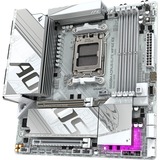 GIGABYTE B850M A ELT WF6E ICE carte mère socket AM5 Argent/Blanc, RAID, 2,5Gb-LAN, WLAN, BT, Sound, µATX