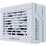 Lian Li SP Platinum alimentation  modulaire 850 watt Blanc, 1x 12V-2x6, 2x PCIe, 2x PCIe, gestion des câbles