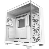 NZXT H9 Flow, Moyenne tour Blanc, 2x USB-A 3.2 (5 Gbit/s), 1x USB-C 3.2 (10 Gbit/s), 1x Audio, Window-kit
