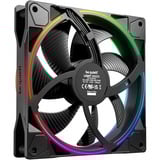 be quiet! Light Wings PWM Reverse ventilateur de boîtier RGB  Noir, 140 x 140 x 25 mm