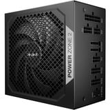 be quiet! Power Zone 2 alimentation modulaire 1000 watt Noir, 1x 12V-2x6, 3x PCIe, 80 Plus Platinum, 1000 W, 100 - 240 V, 1070 W, 50/60 Hz, 13 A, 6,5 A