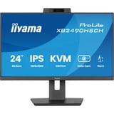 iiyama ProLite XB2490HSCH-B1 23.8" Moniteur Noir, 1x HDMI, 2x USB-C, 2x USB-A, 120 Hz