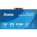 iiyama ProLite XB2490HSCH-B1 23.8" Moniteur Noir, 1x HDMI, 2x USB-C, 2x USB-A, 120 Hz