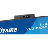iiyama ProLite XB2490HSCH-B1 23.8" Moniteur Noir, 1x HDMI, 2x USB-C, 2x USB-A, 120 Hz