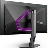 AOC AGON PRO AG276QZD 26.5" Moniteur gaming  Noir/Argent, 2x HDMI, 2x DisplayPort, 2x USB-A, 240 Hz