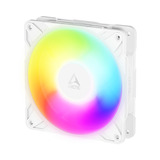 ARCTIC P12 Pro Reverse A-RGB ventilateur de boîtier Blanc, 120 x 120 x 27 mm, PWM, Ventilateur, 12 cm, 124 m³/h, Blanc