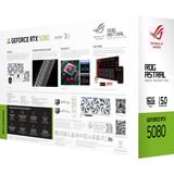 ASUS GeForce RTX 5080 ROG ASTRAL GAMING WHITE Edition, Carte graphique Blanc, DLSS 4, 3x DisplayPort, 1x HDMI 2.1